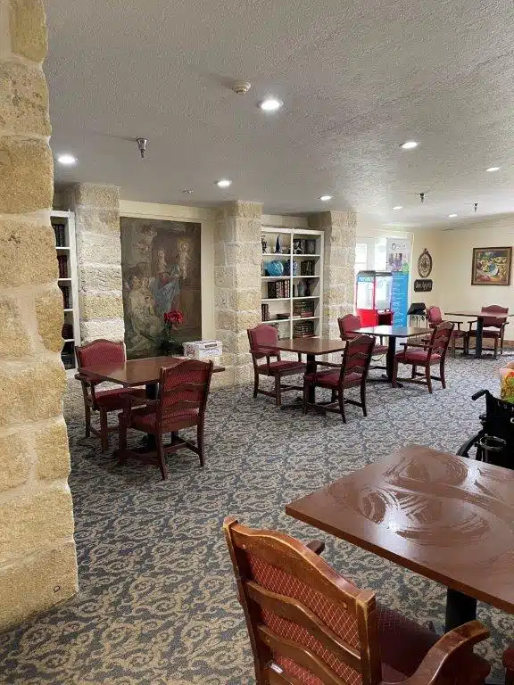 Fort Bend HealthCare Center dining room