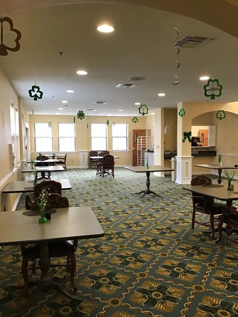 Park Valley Inn Health Center dining room