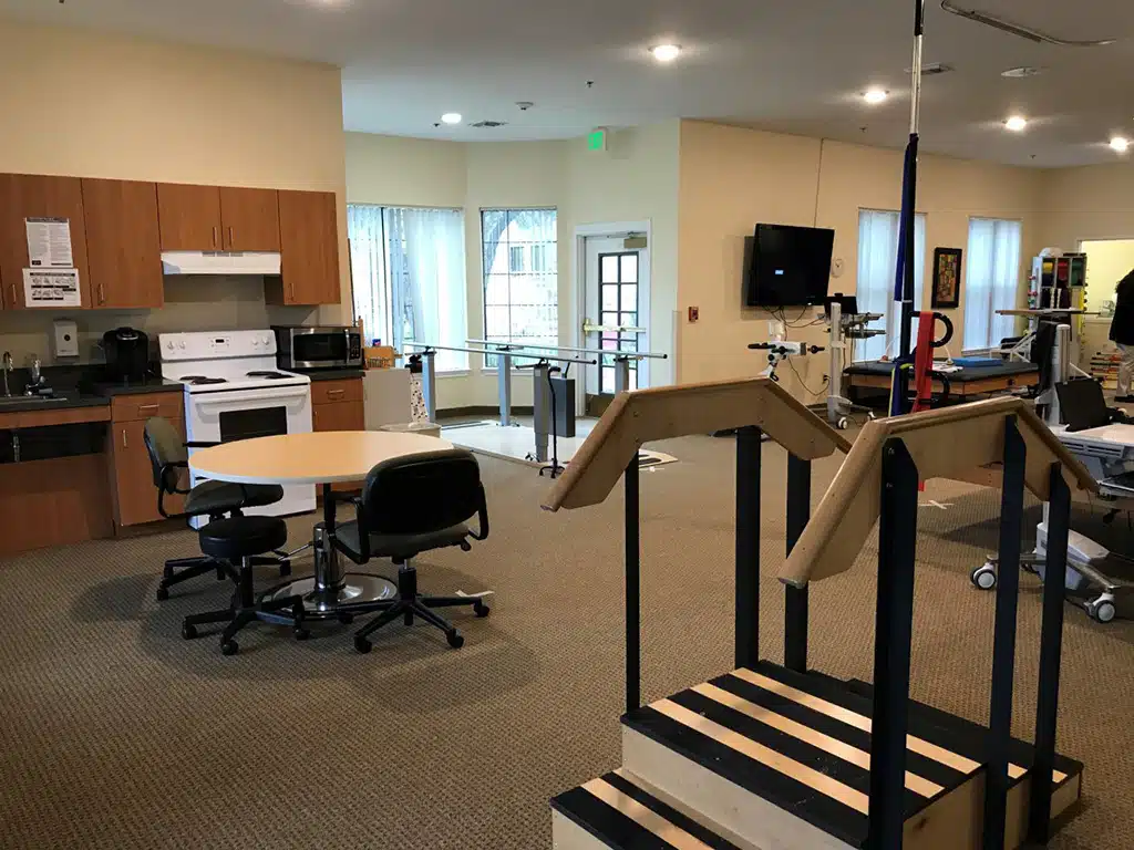 Park Valley Inn Health Center rehab area