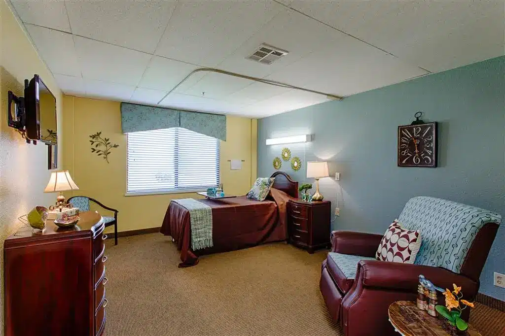 Ashford Gardens patient room