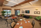 The Belmont at Twin Creeks activity room