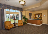 Reception area of The Bradford at Brookside