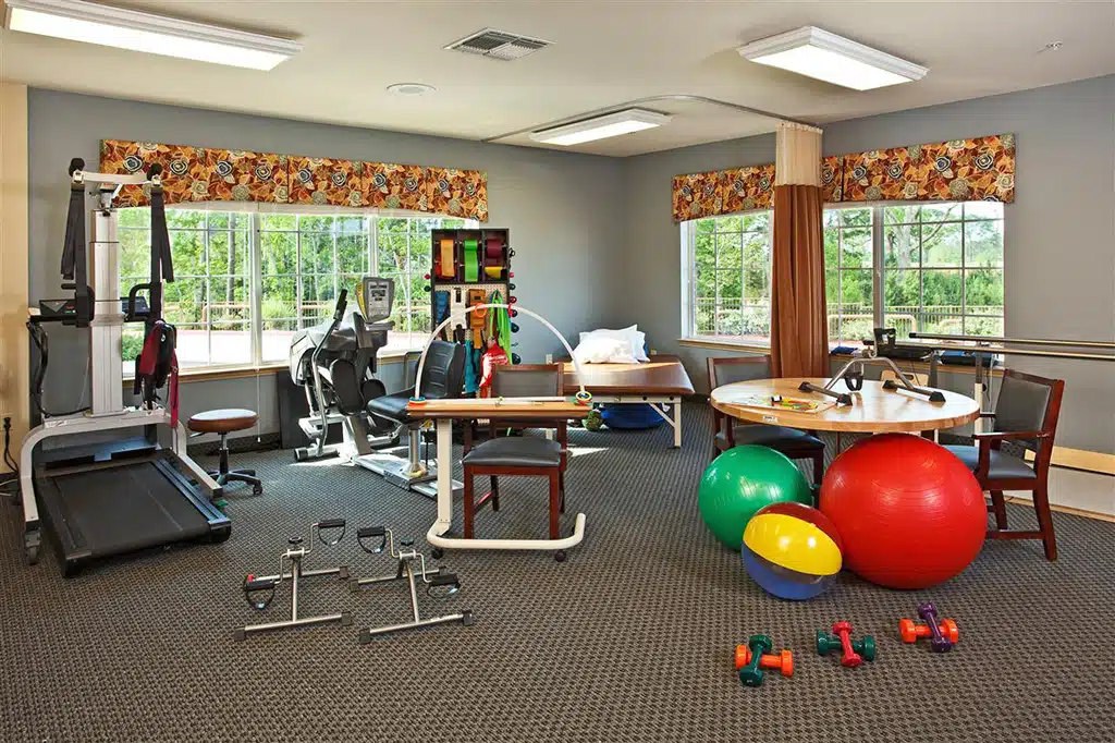 Rehab area of The Bradford at Brookside