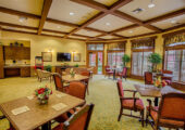 Activity room of The Broadmoor at Creekside Park