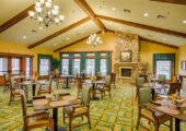 Dining room of The Broadmoor at Creekside Park