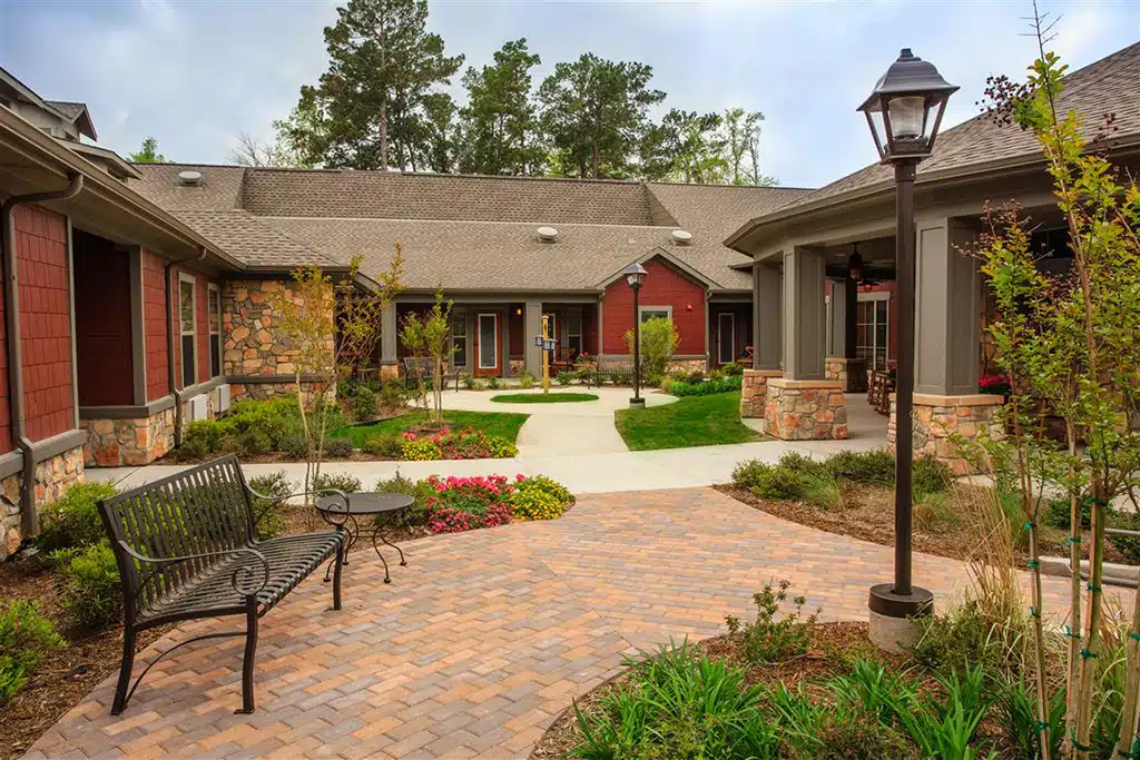 Patio of the Broadmoor at Creekside Park