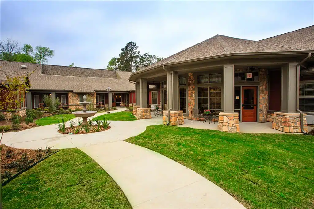 Patio of the Broadmoor at Creekside Park