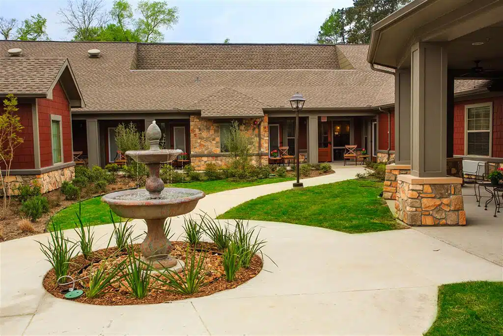 Patio of the Broadmoor at Creekside Park