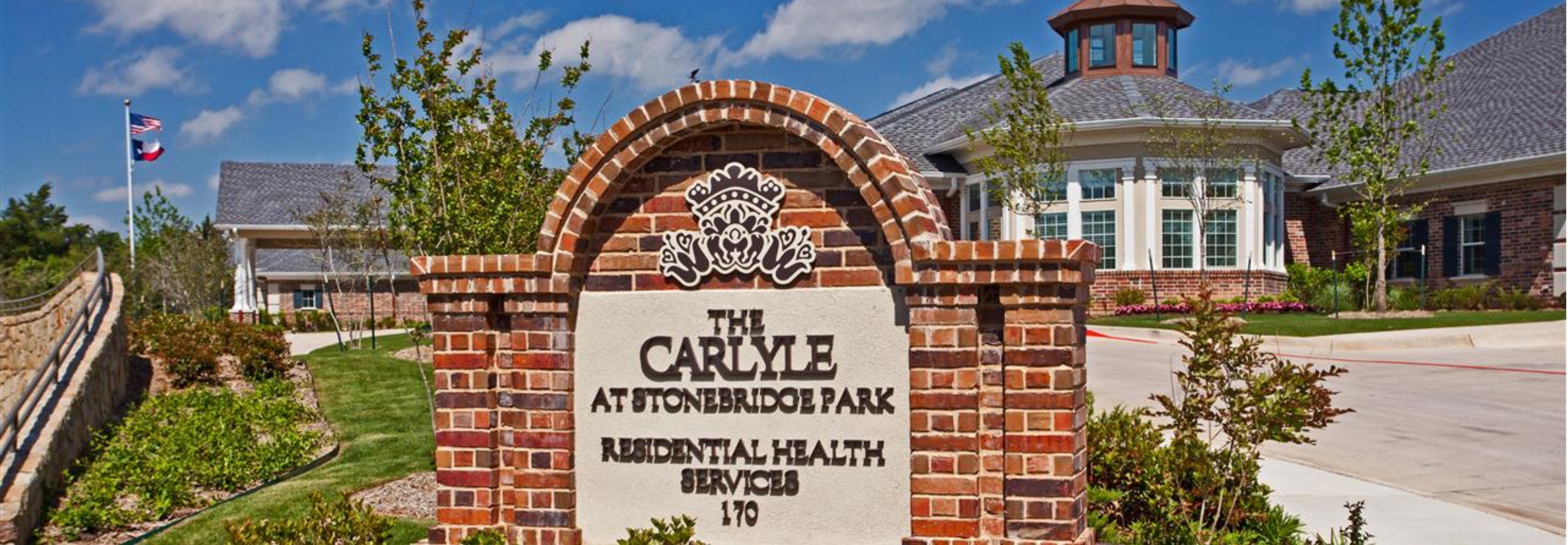 Main entrance of The Carlyle at Stonebridge Park