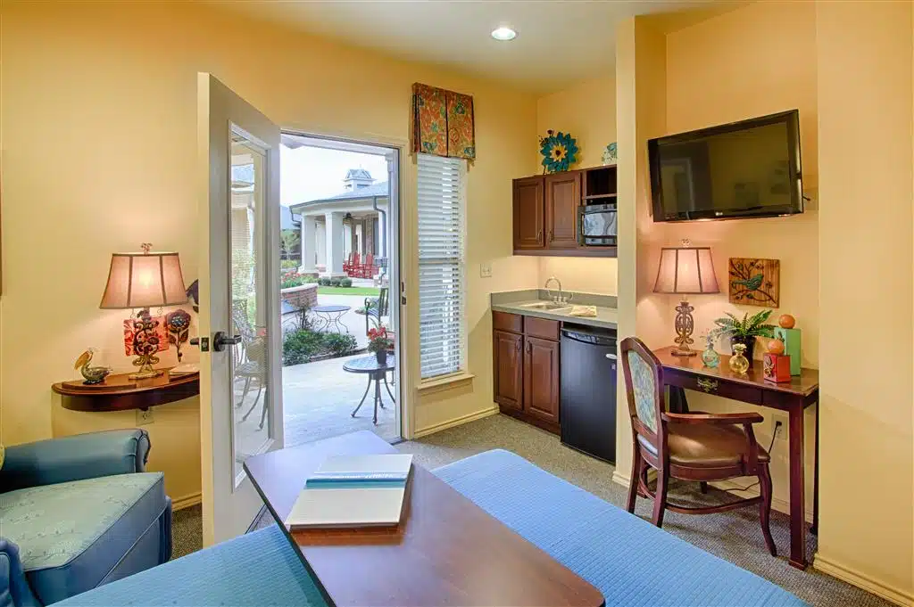 The Crescent patient room