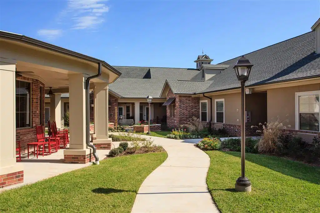 The Crescent patio