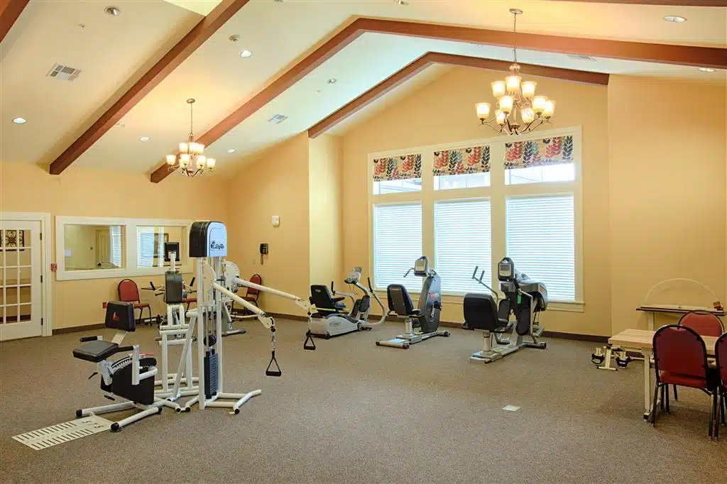 The Crescent rehab area