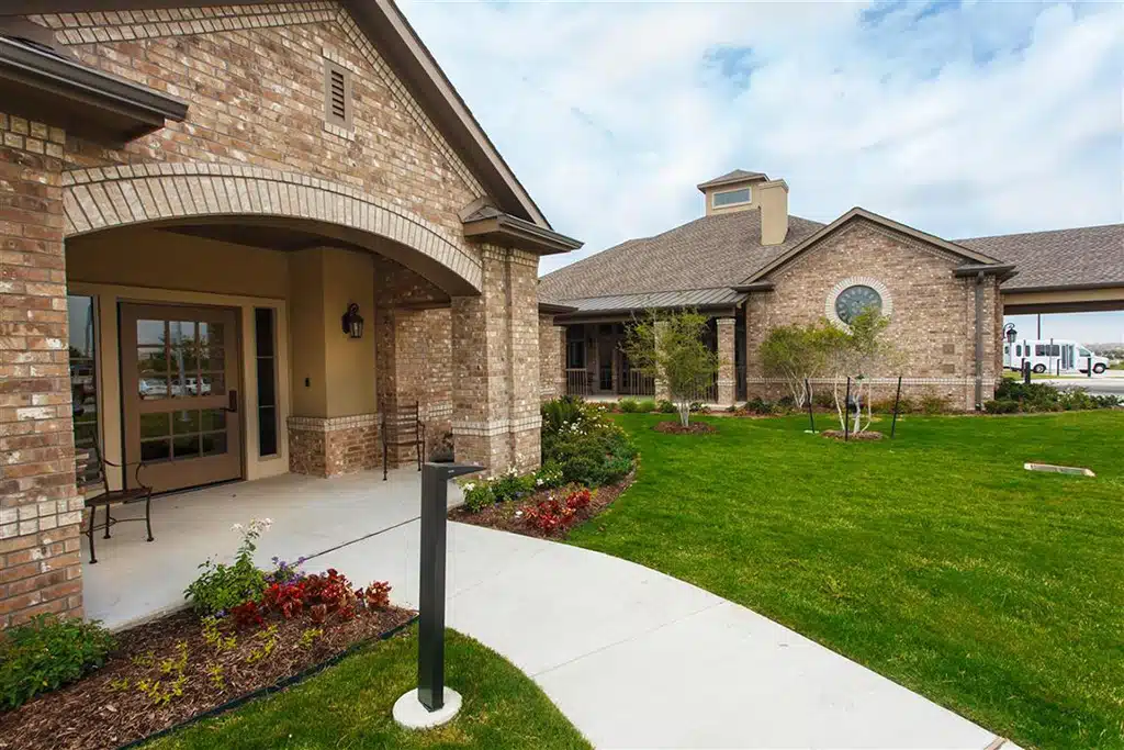 The grounds of The Harrison at Heritage