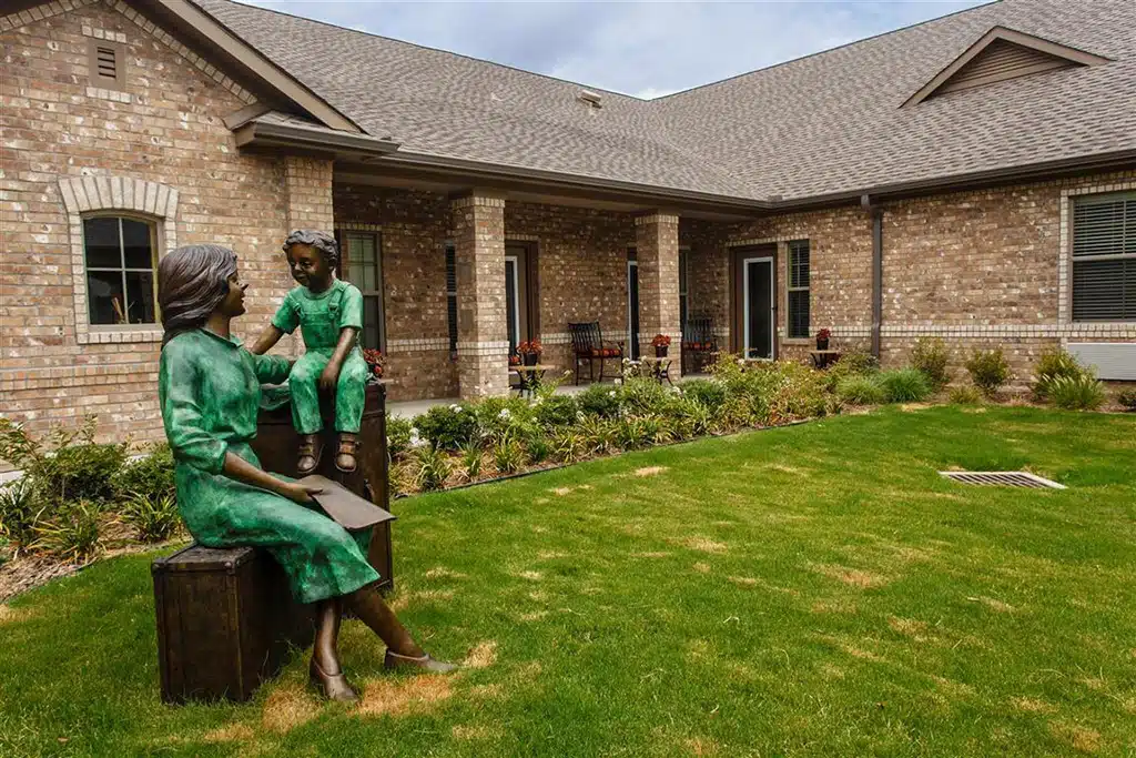 The Harrison at Heritage patio