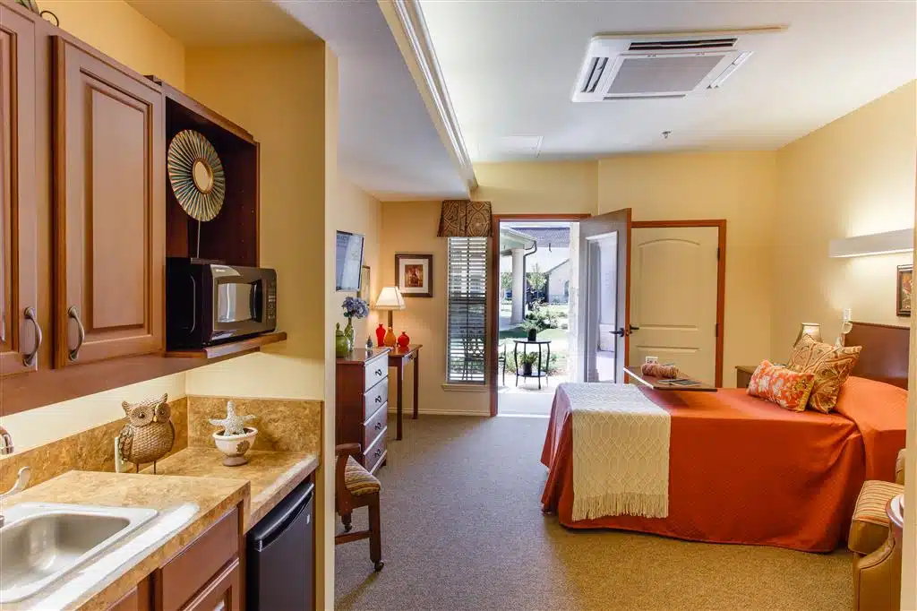 Hollymead patient room