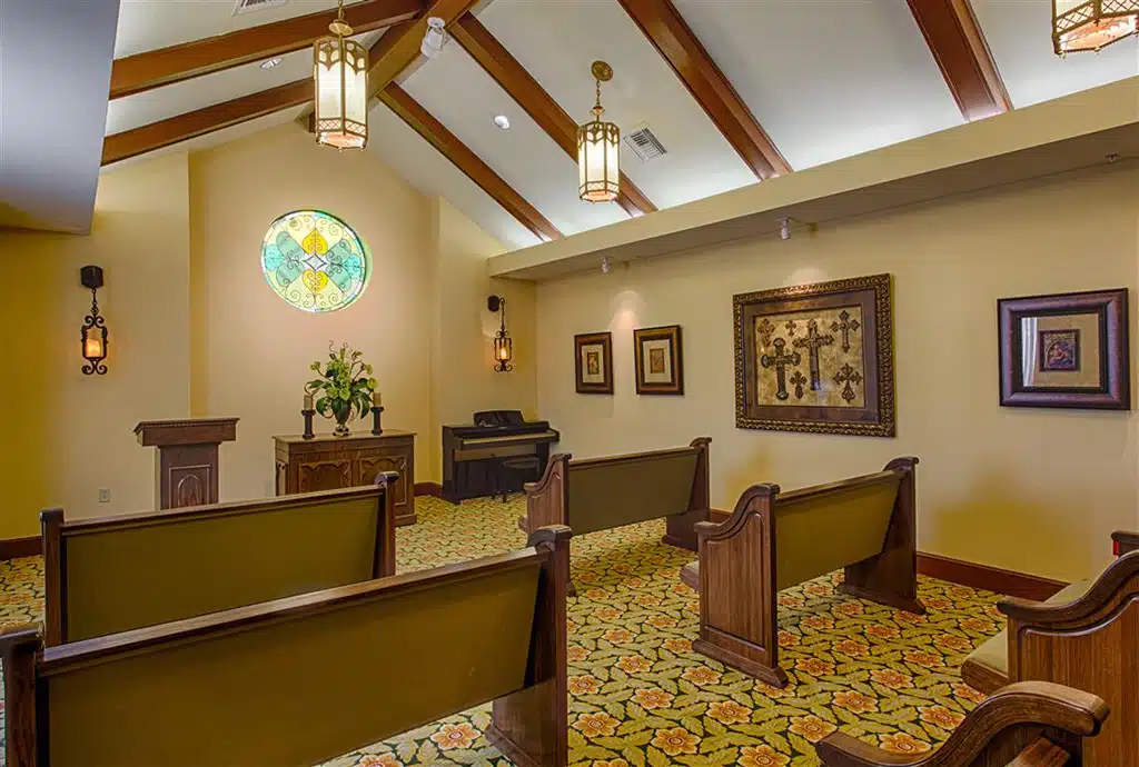 Larkspur chapel
