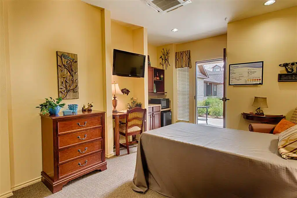 Larkspur patient room