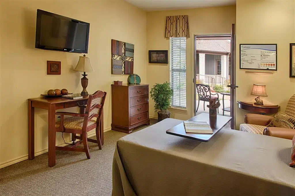Larkspur patient room