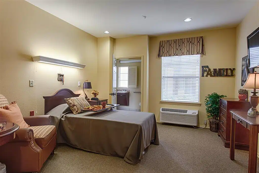Larkspur patient room
