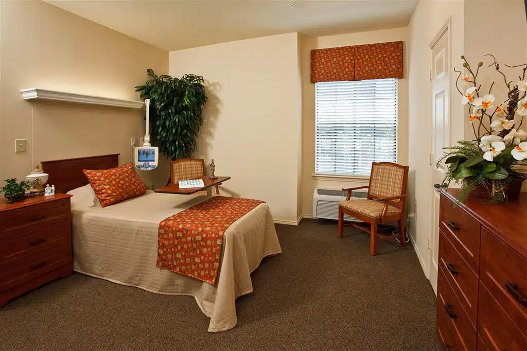 Laurel Court patient room