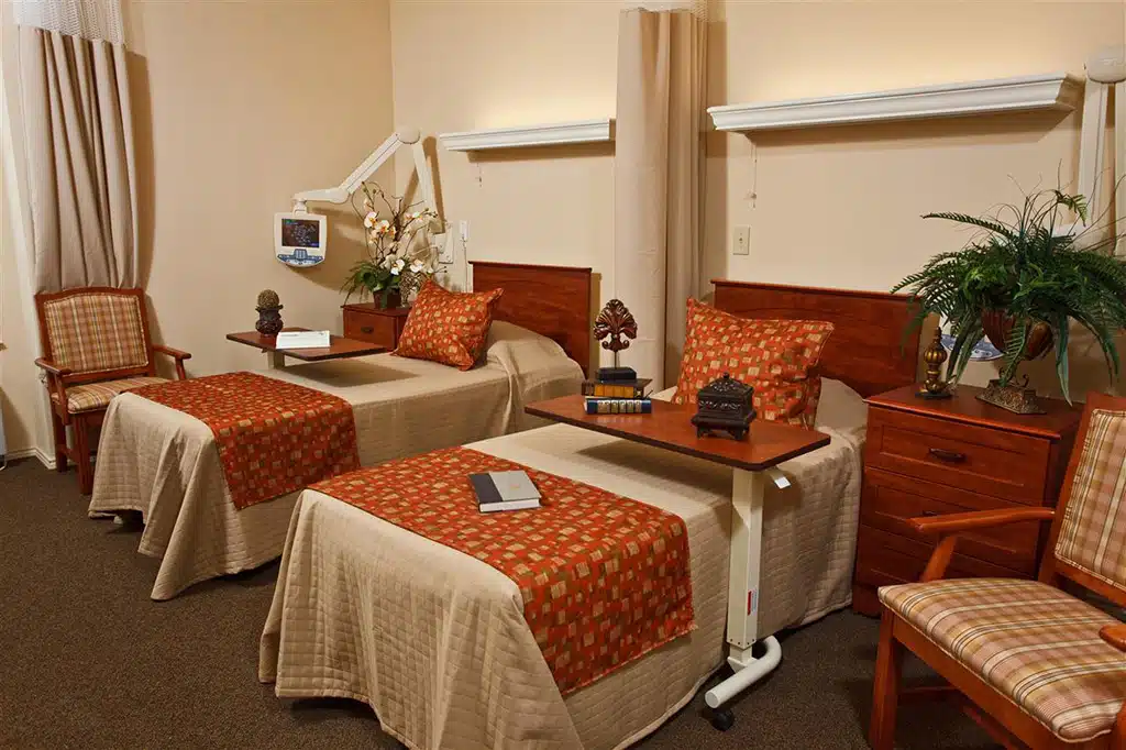 Laurel Court patient room