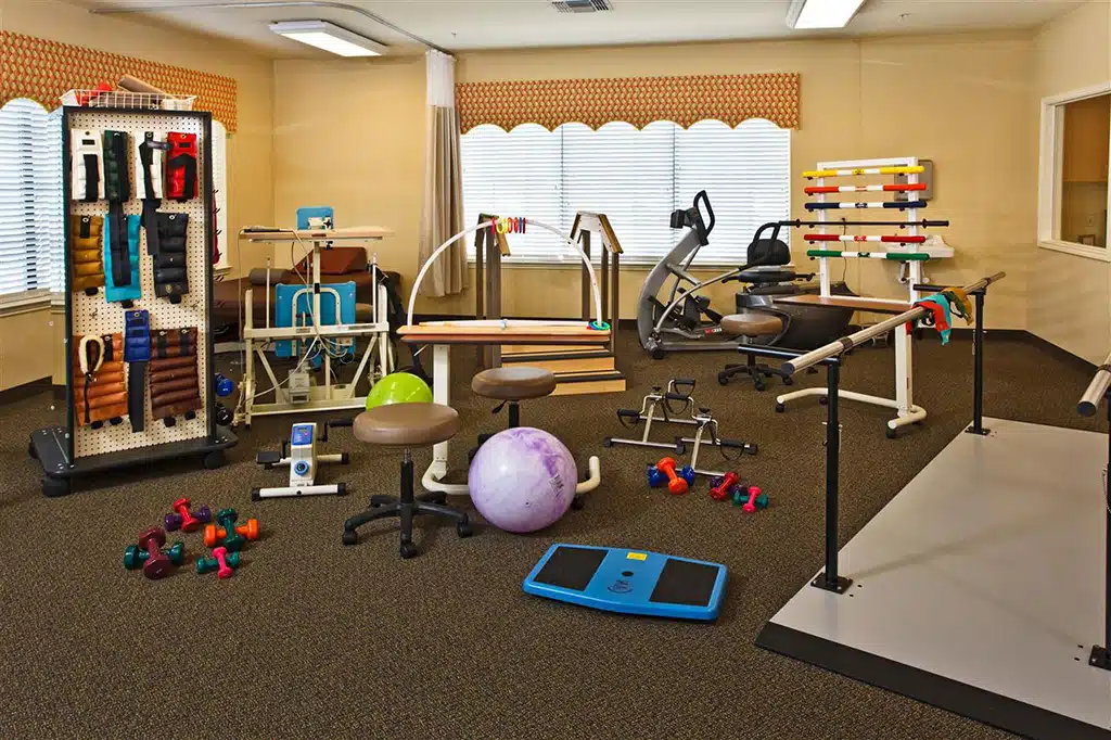 Laurel Court rehab area