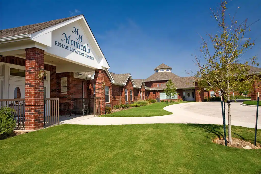 The grounds of The Madison on Marsh
