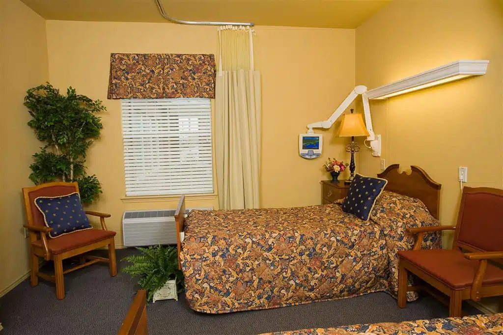 The Madison on Marsh patient room