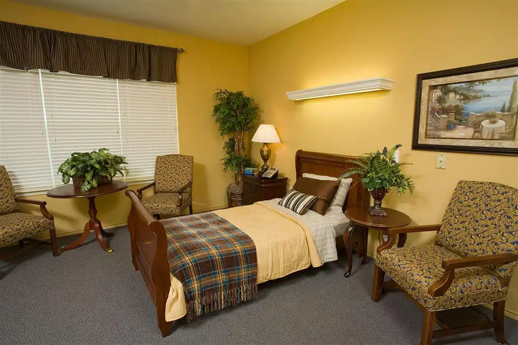 The Madison on Marsh patient room