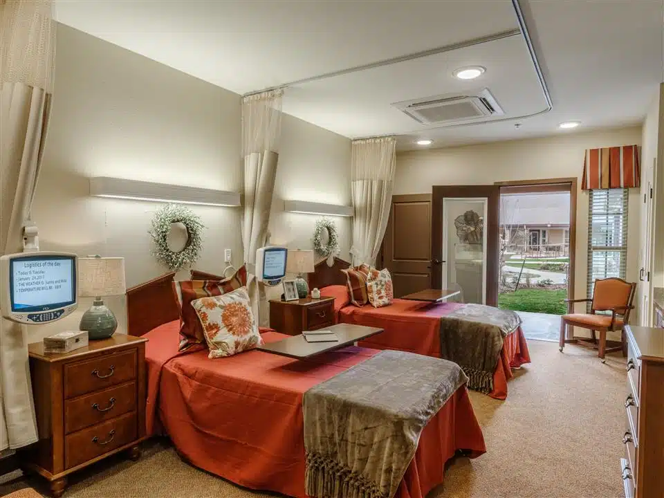 Palomino Place patient room
