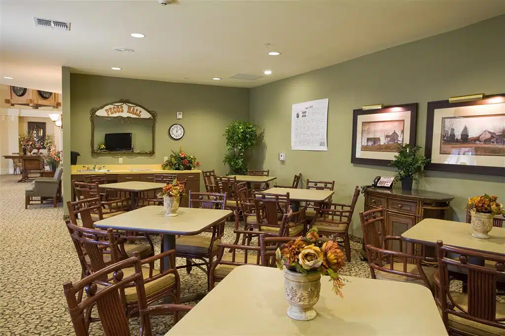 Prairie Estates activity room