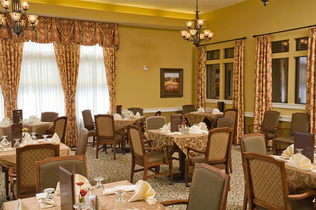 Prairie Estates dining room