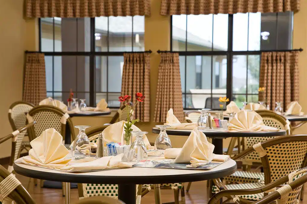 Prairie Estates dining room