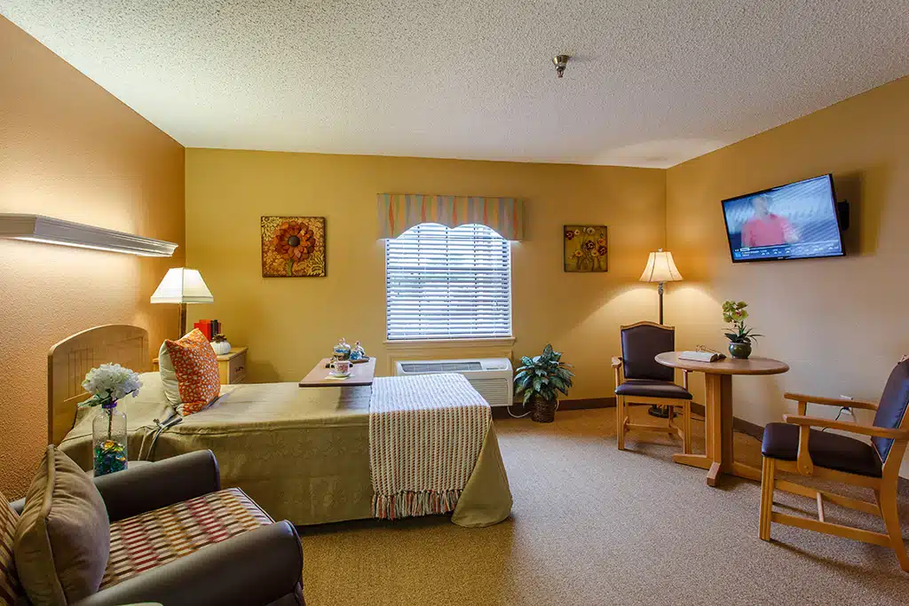 Renaissance Care Center patient room