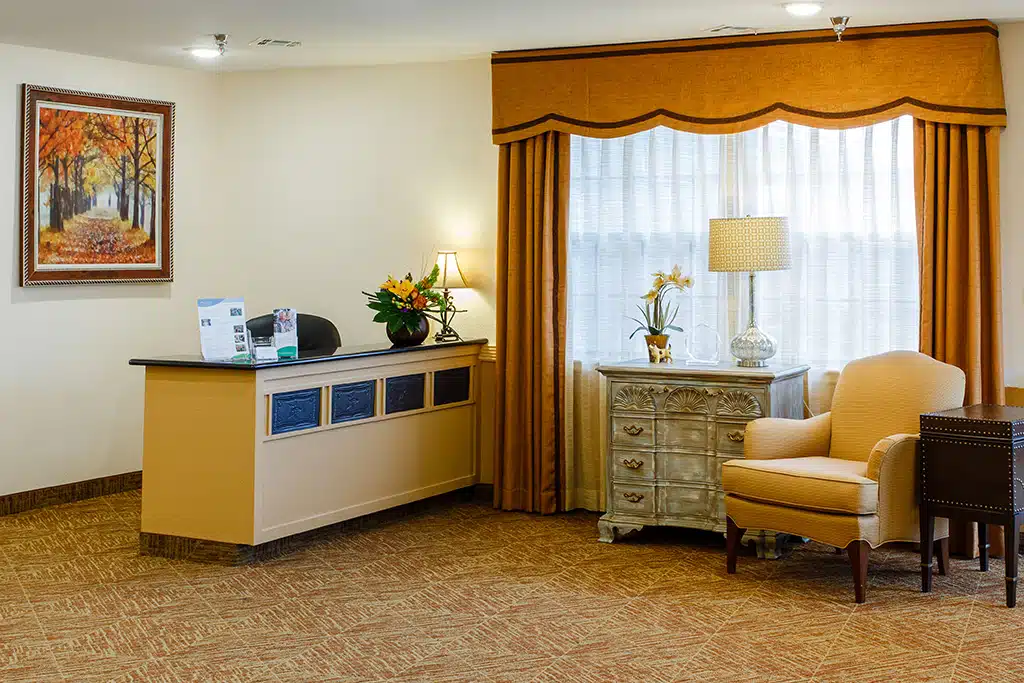 Renaissance Care Center reception area