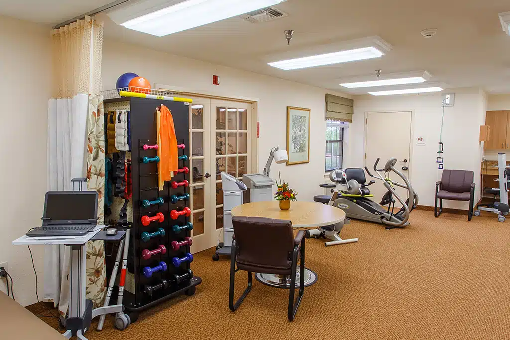 Renaissance Care Center rehab area