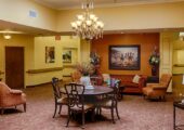 The Manor at Seagoville living room