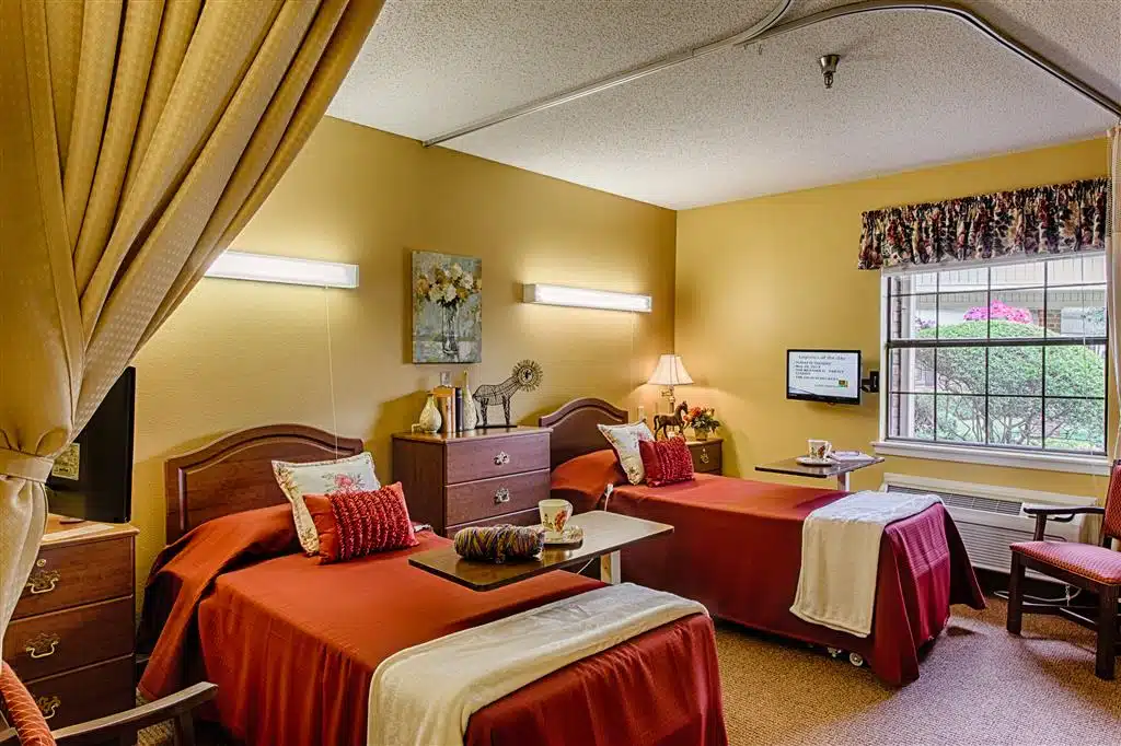 The Manor at Seagoville patient room