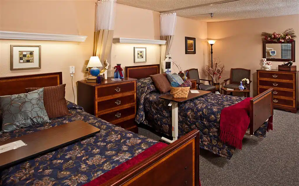 Windsor Gardens patient room